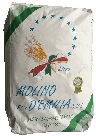 FARINA DI GRANO TENERO TIPO "00" 25 Kg