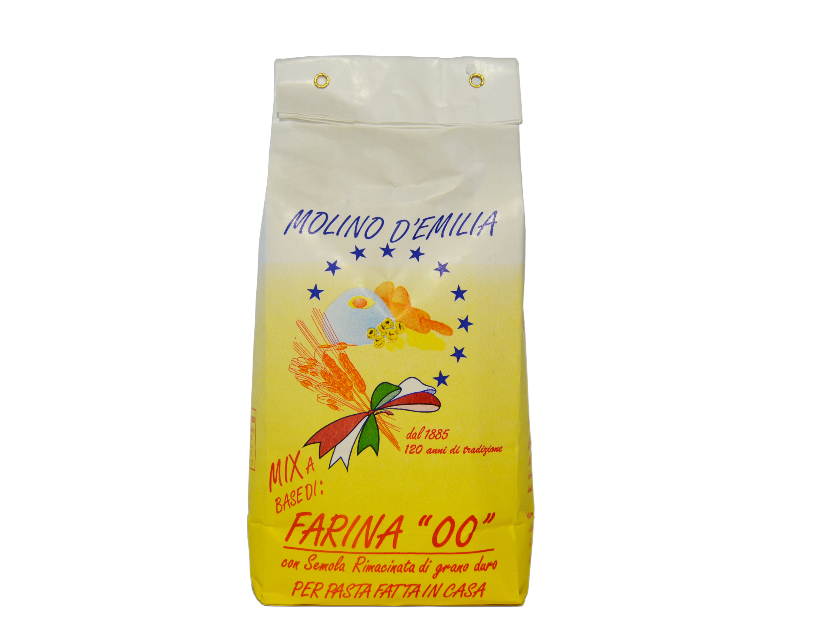 TIPO 00 CON SEMOLA RIMACINATA DI GRANO DURO 1kg