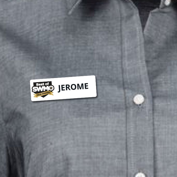 Custom Magnetic Name Tags