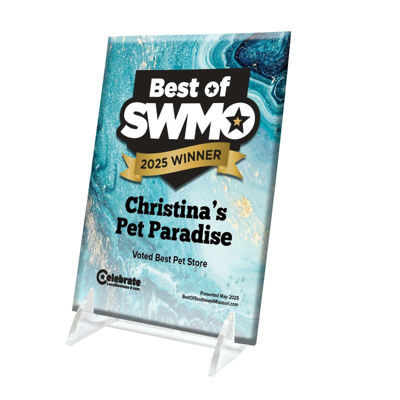 Crystal Keepsake Plaque