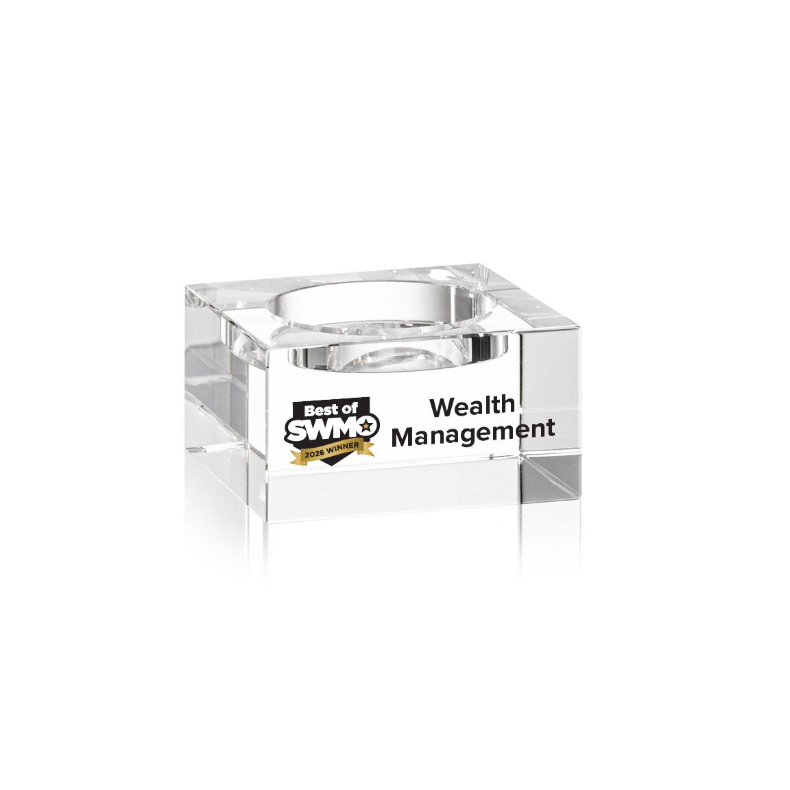 Crystal Winner's Award - Additional Stacking Blocks