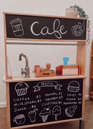 Black Chalkboard Back