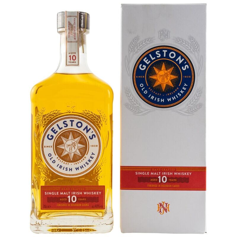 Gelstons 10 y.o. - Single Malt Irish Whiskey Gelstons 10 y.o. - Single Malt Irish Whiskey