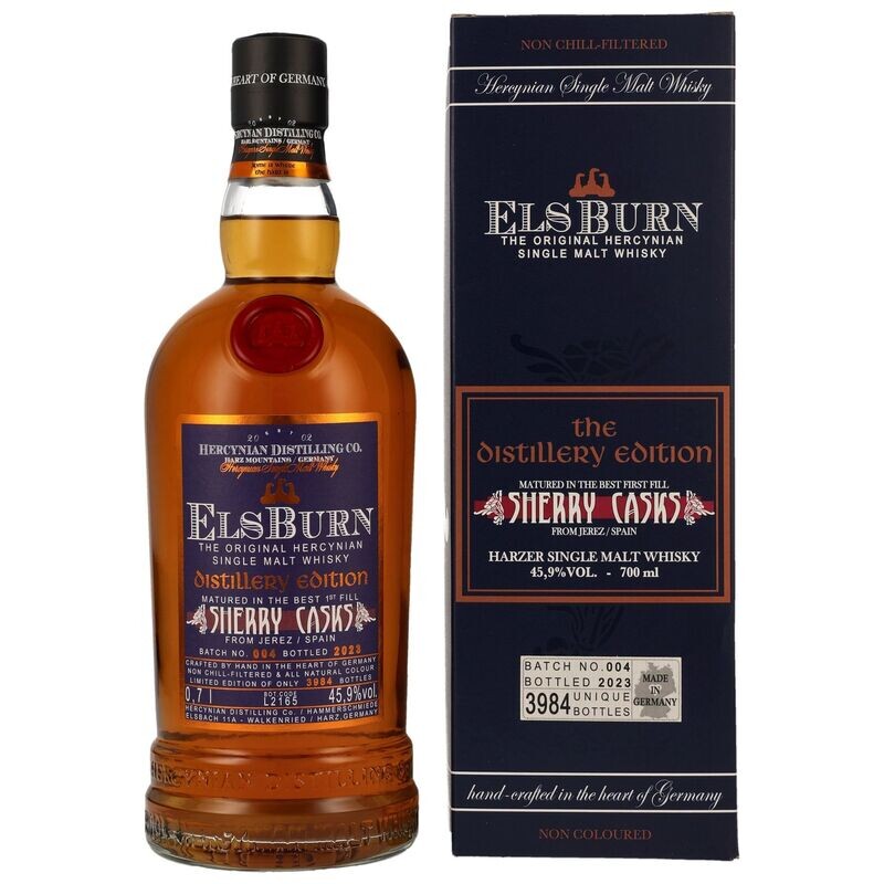 Elsburn Distillery Edition Batch 004 (2023) Sherry Casks Elsburn Distillery Edition Batch 004 (2023) Sherry Casks