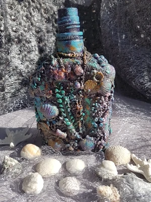 Mixed Media Bottles