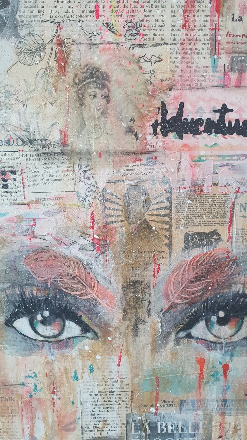 Moodboard of Whispers – Collage
