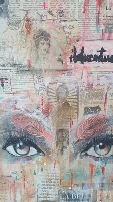 Moodboard of Whispers – Collage