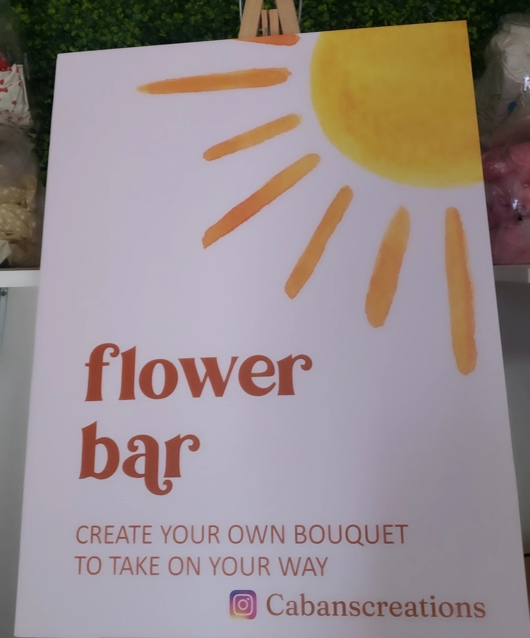 Event foam Board signs