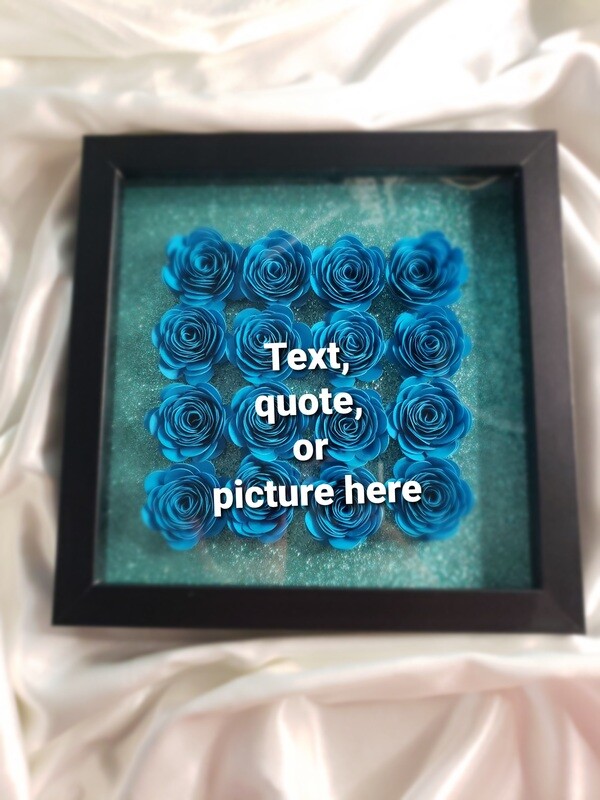 Mom Flower shadow box