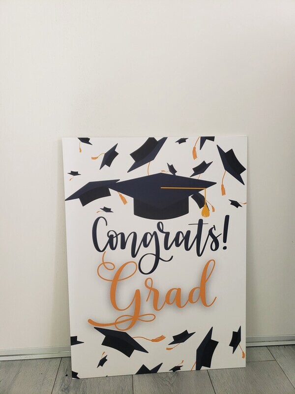 Congrats Grad foam Board sign