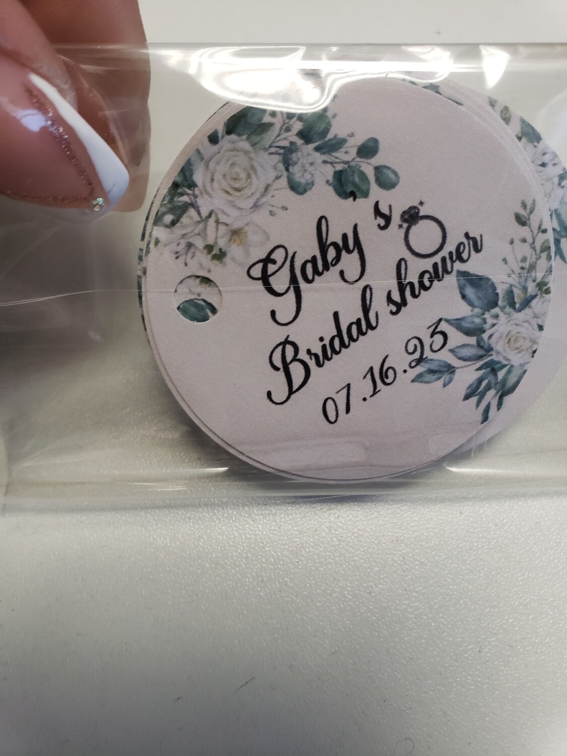 Round Cupcake toppers