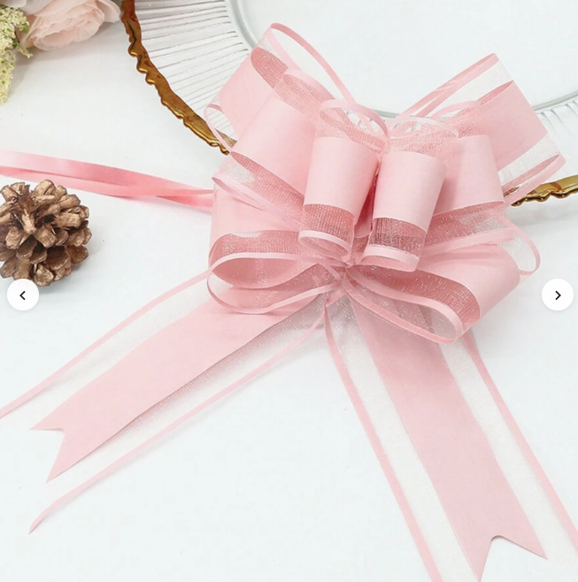 Pull Flower bow ribbon