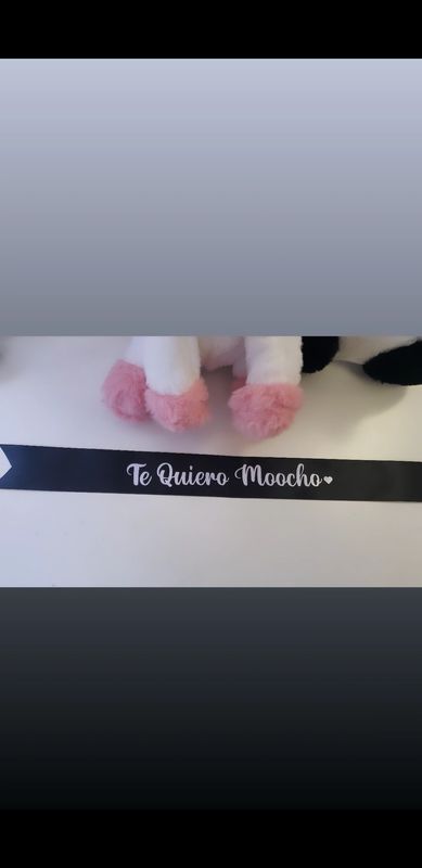Custom Bouquet ribbon