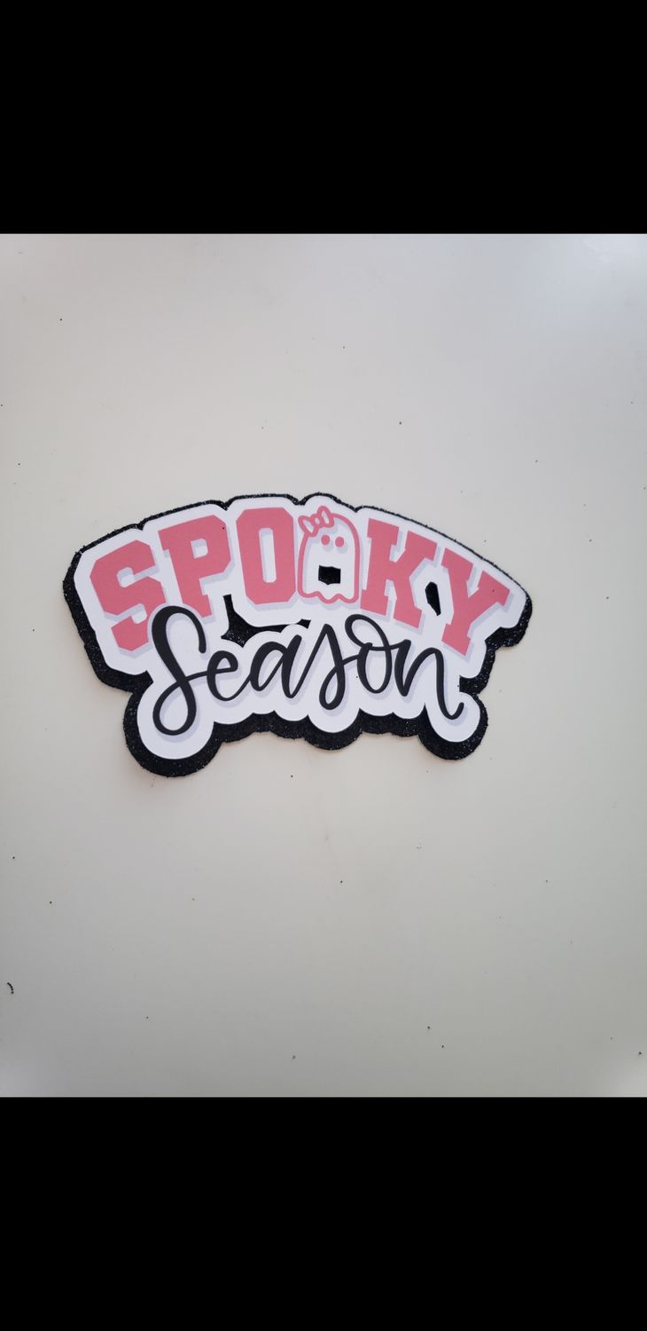 Spooky season topper