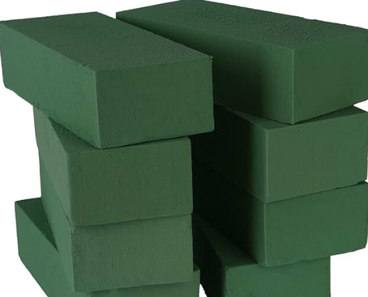 Wet foam block