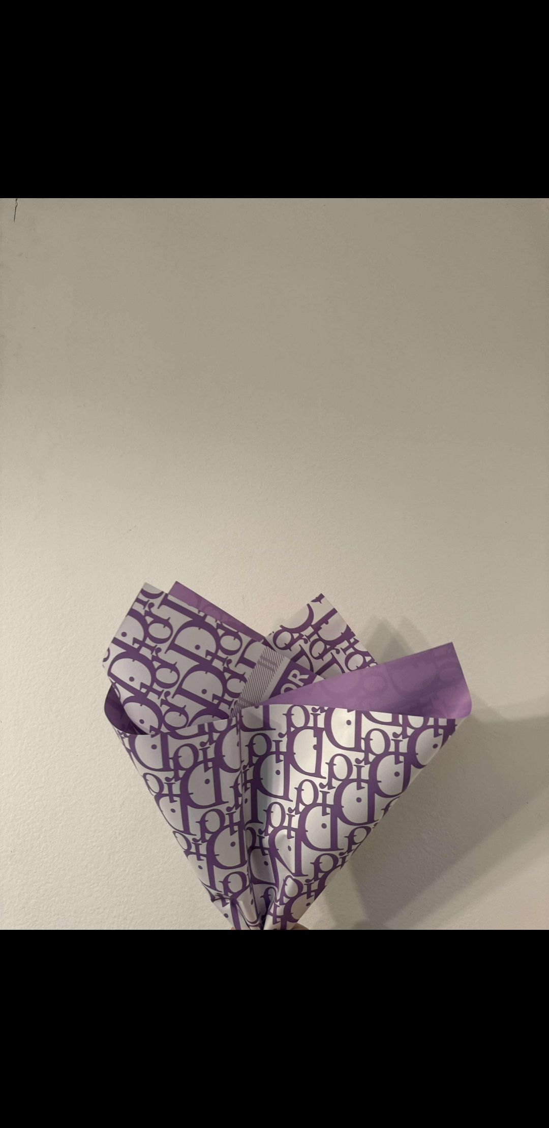 Dior Korean Bouquet paper