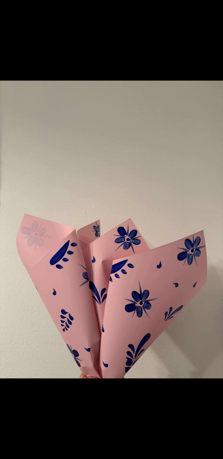Barro Korean Bouquet paper, Color: PInk