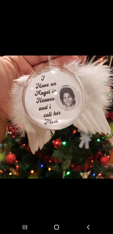 In memory Christmas Ornament