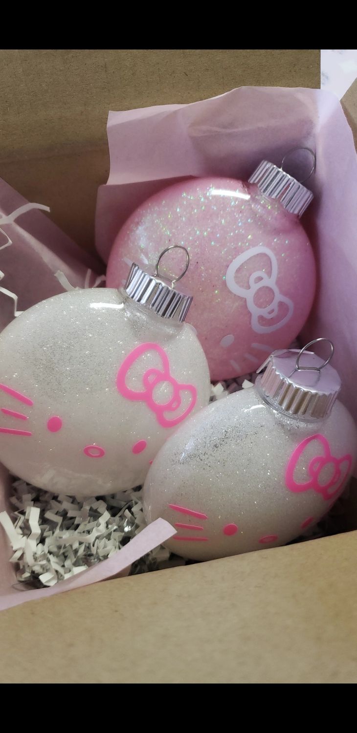 Hello Kitty Christmas Ornaments