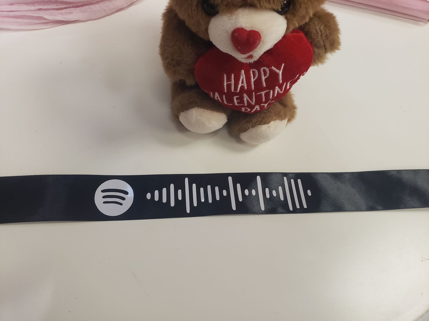 Spotify code ribbon