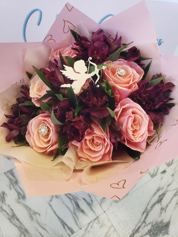 Beauty Bunch Valentines Bouquet
