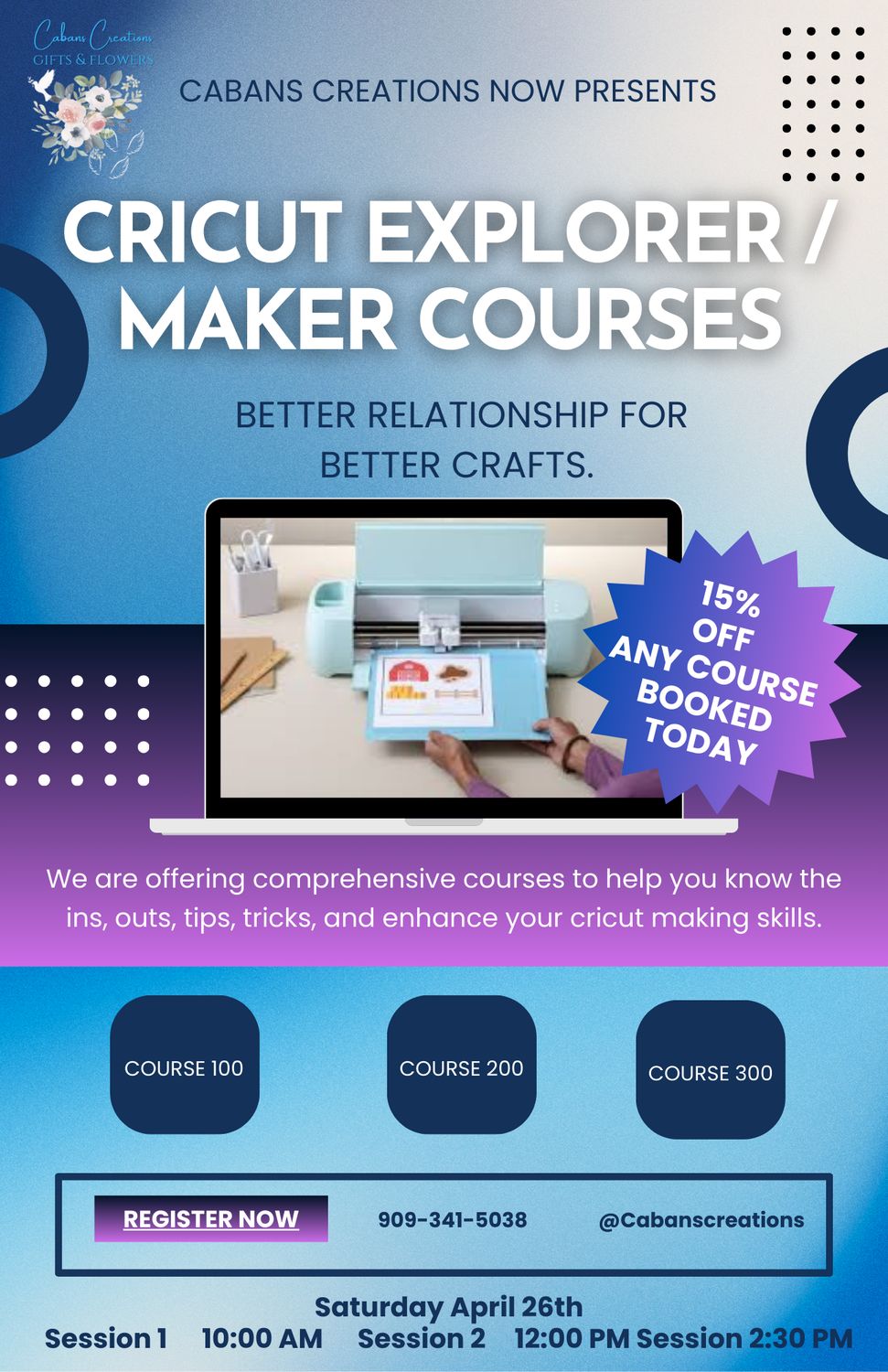 Cricut Course