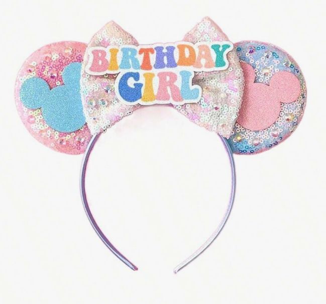 Birthday Girl Disney Minnie Ears