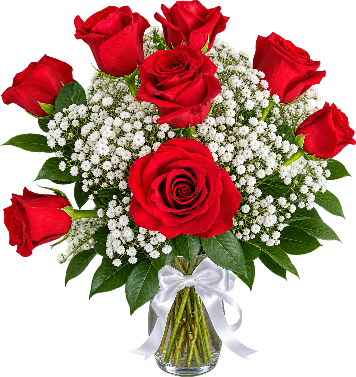 1 dozen rose vase