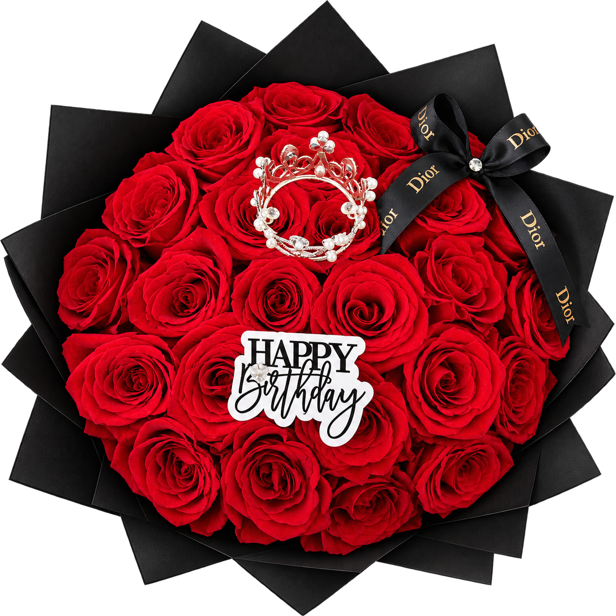 2 dozen rose bouquet