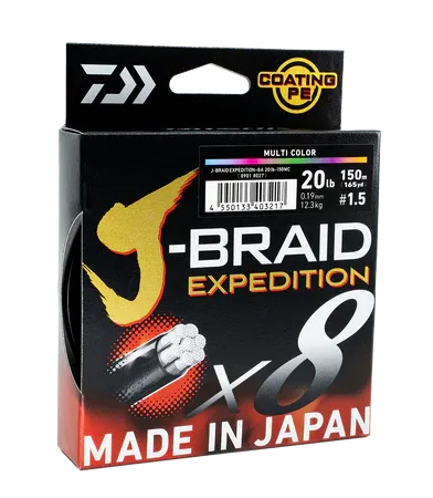 Daiwa J-BRAID EXPEDITION X8 300M MULTI