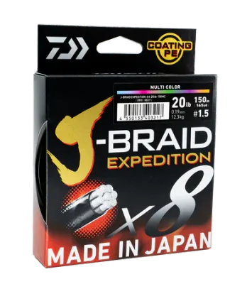 Daiwa J-BRAID EXPEDITION X8 300M MULTI