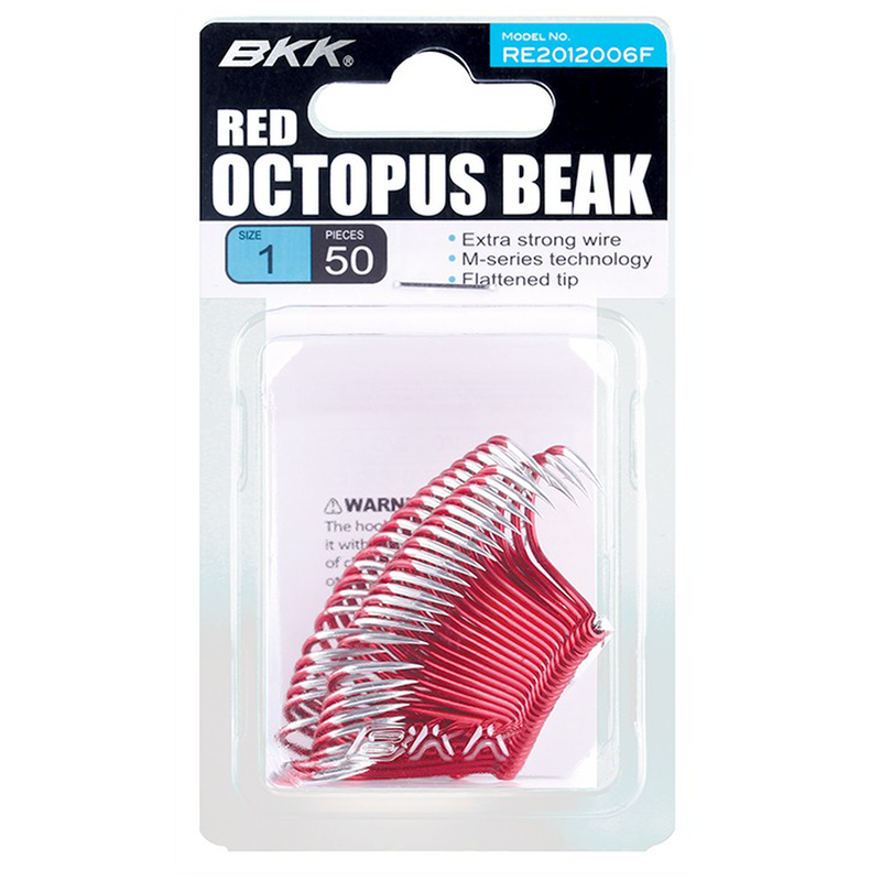 BKK RED OCTOPUS BEAK 50PCE