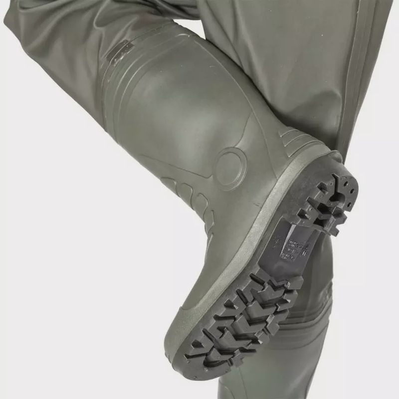 SNOWBEE GRANITE PVC THIGH WADER