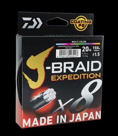 Daiwa J-BRAID EXPEDITION X8 300M MULTI