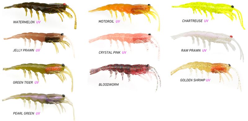 PRO LURE CLONE PRAWN 62MM