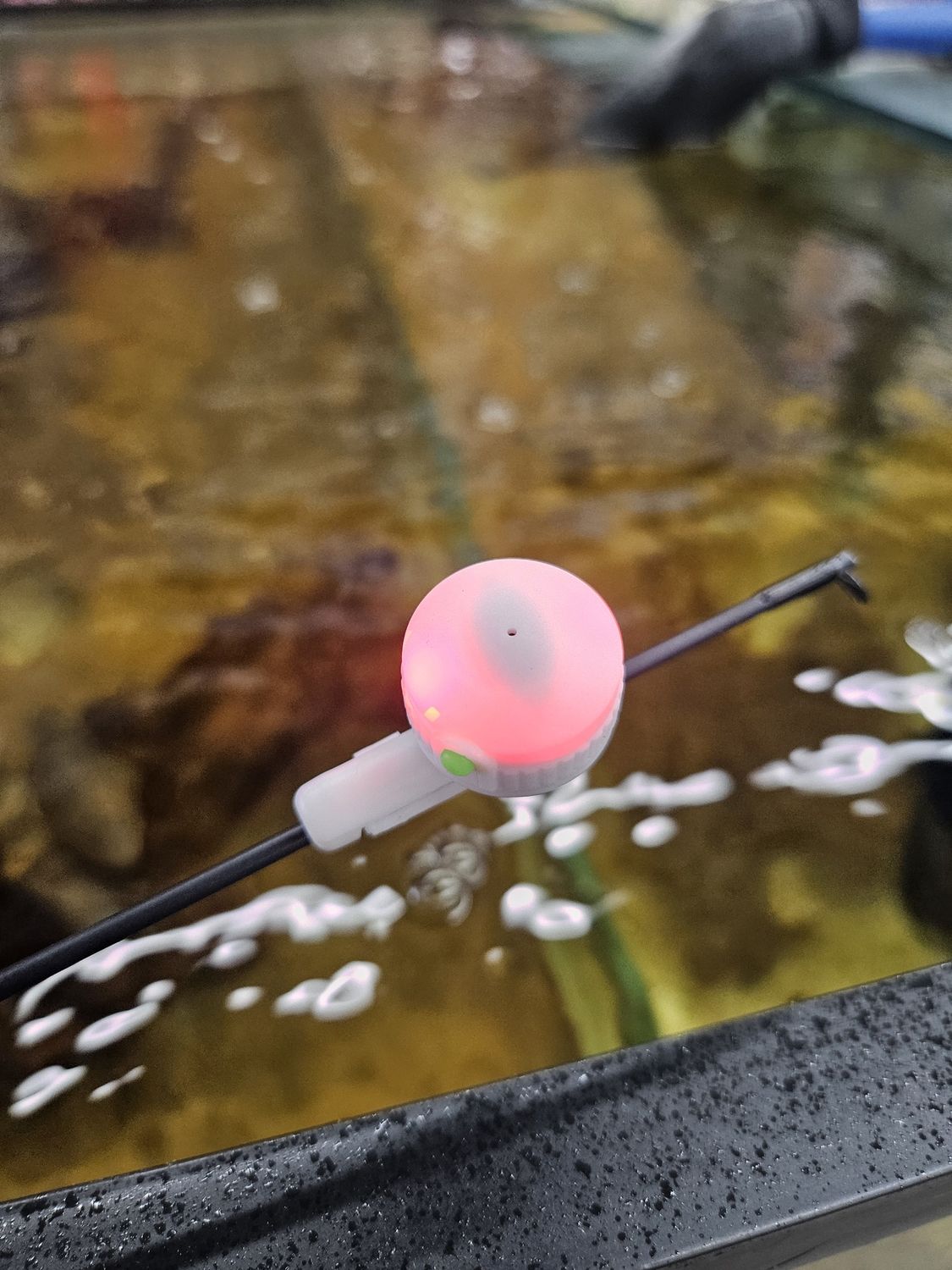 Clip on bite Indicator with LED and siren