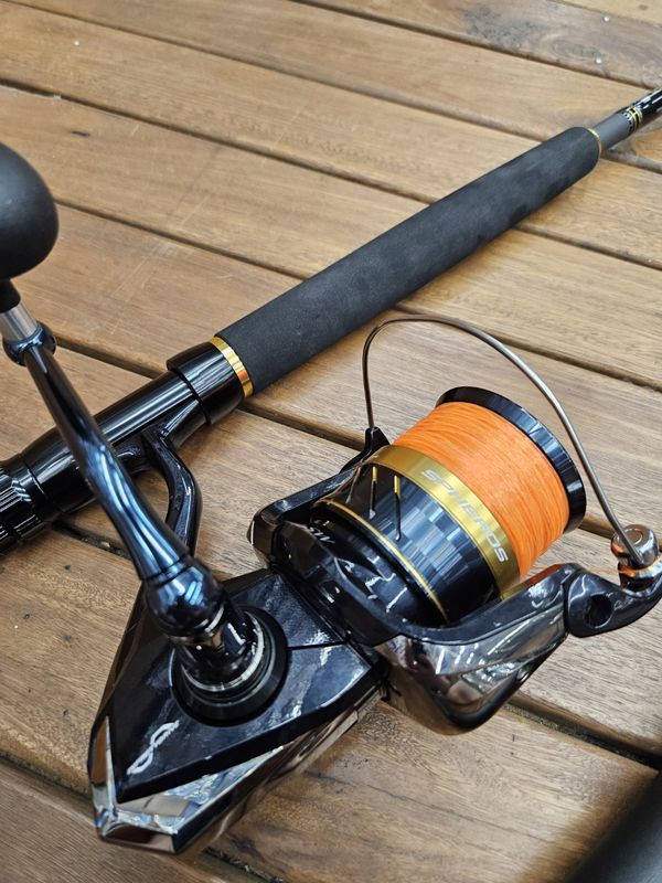 Ian Miller Game Spin Heavy Daiwa Spheros Outfit