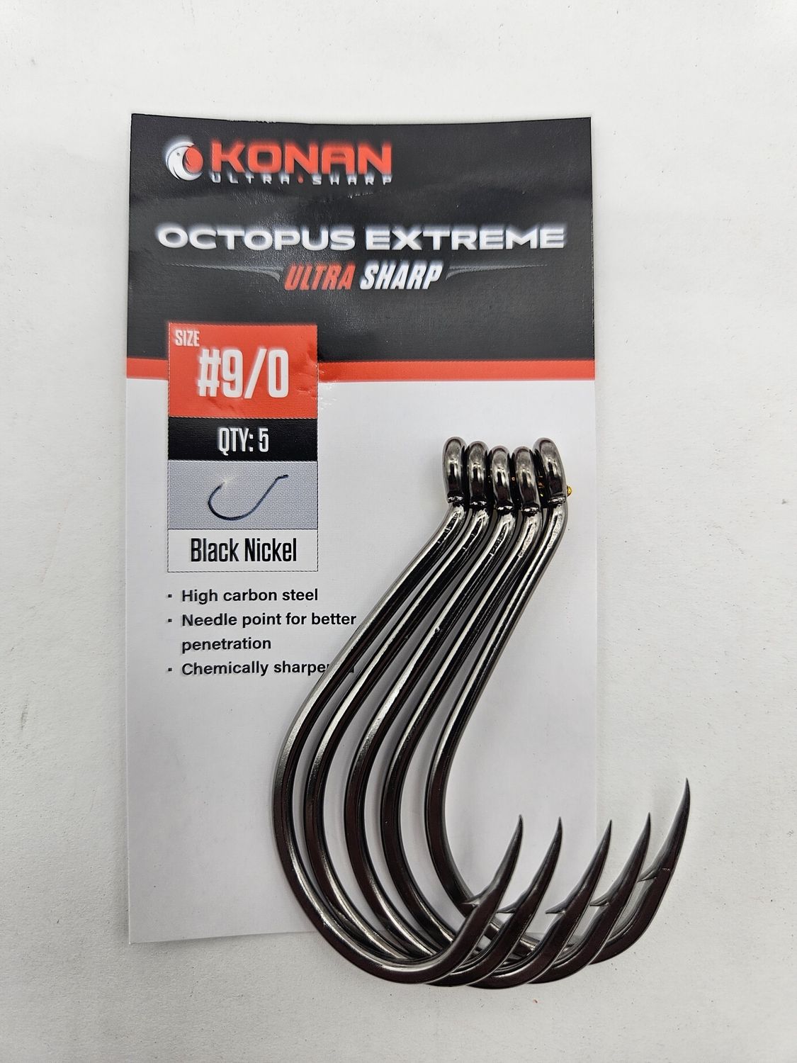 Konan Pre Pack EX Octopus Black Heavy Duty