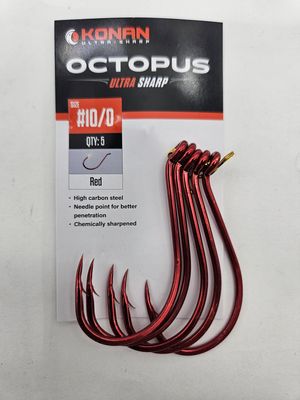 Konan Pre Pack Red Octopus