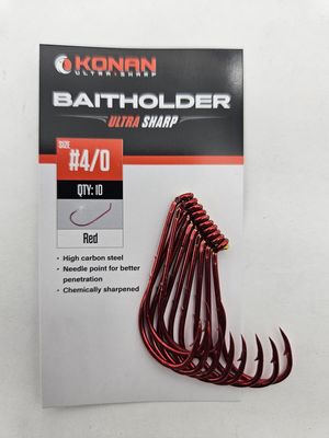 Konan Pre Pack Red Baitholder