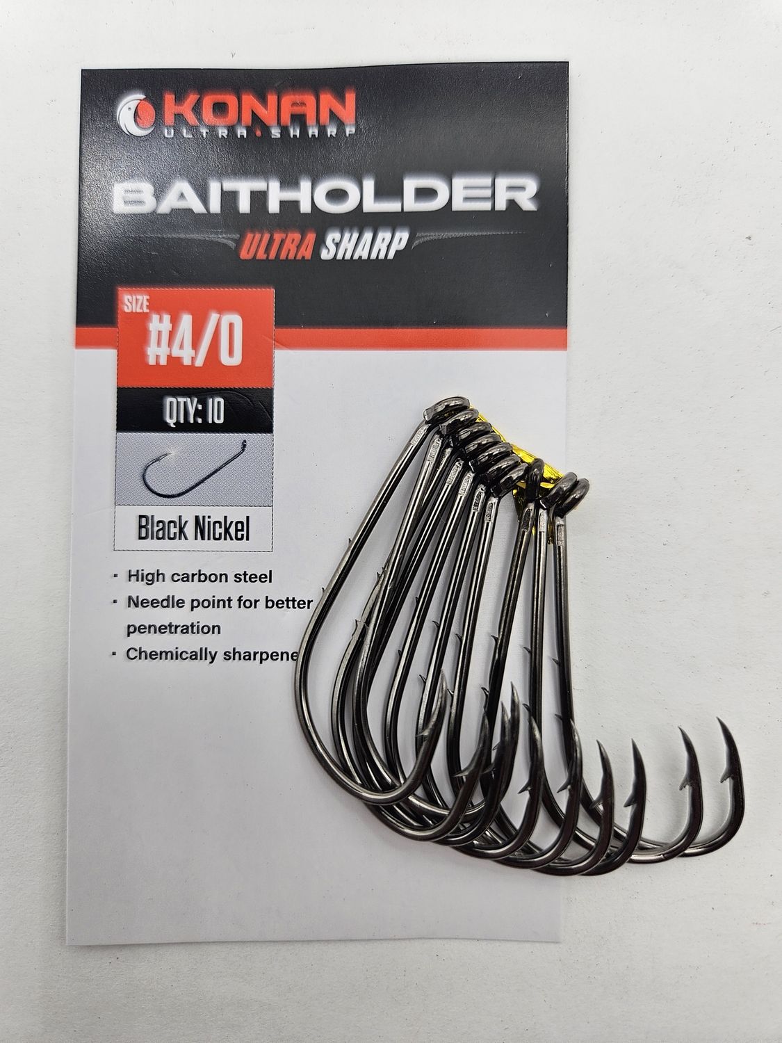 Konan Pre Pack Black Baitholder