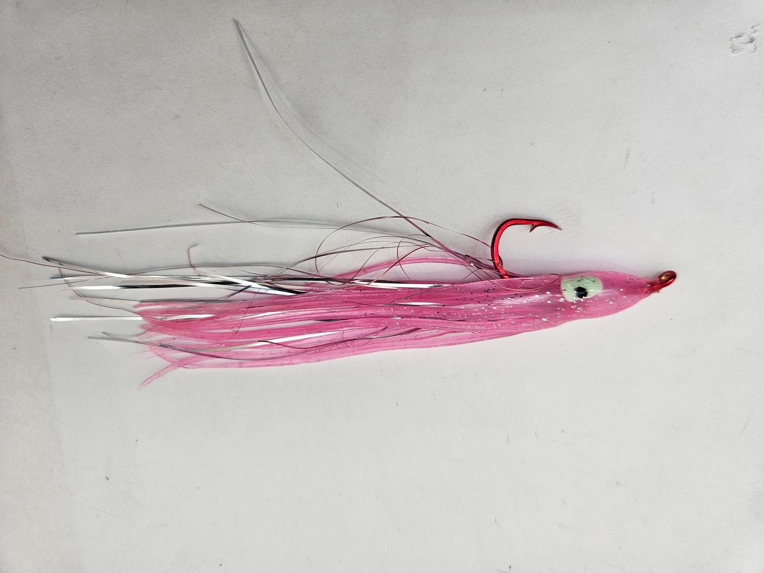 Coconut rig Lure, Lure Artificial Bait Colour: Large Pink/Silver