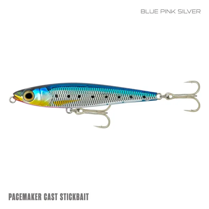 Samaki Pace Maker Stickbait, Colour: Blue Pink Silver, LURE SIZE: 85