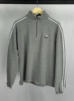 Grey Adidas Quarter-zip