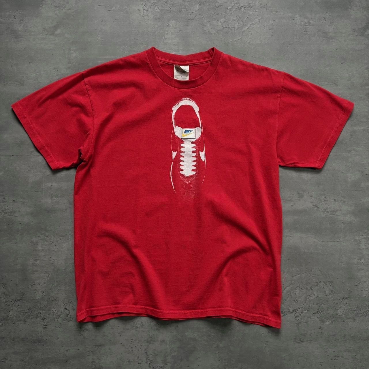 90s Nike Shoe Tag Logo Shirt