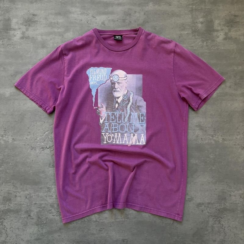 2000s Stüssy Sigmund Freud T-shirt