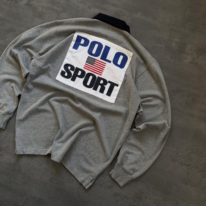 2000s Polo Sport Rugby Shirt ‘USA Flag’