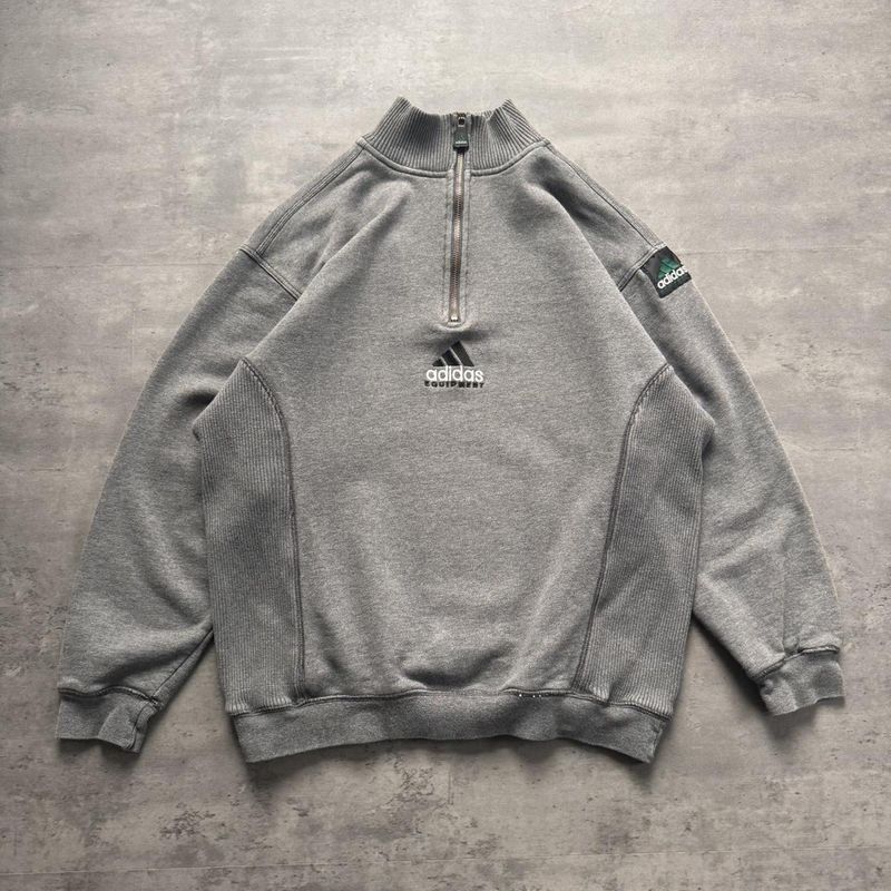 2000s Adidas Equipment Small Logo 1/4 Zip