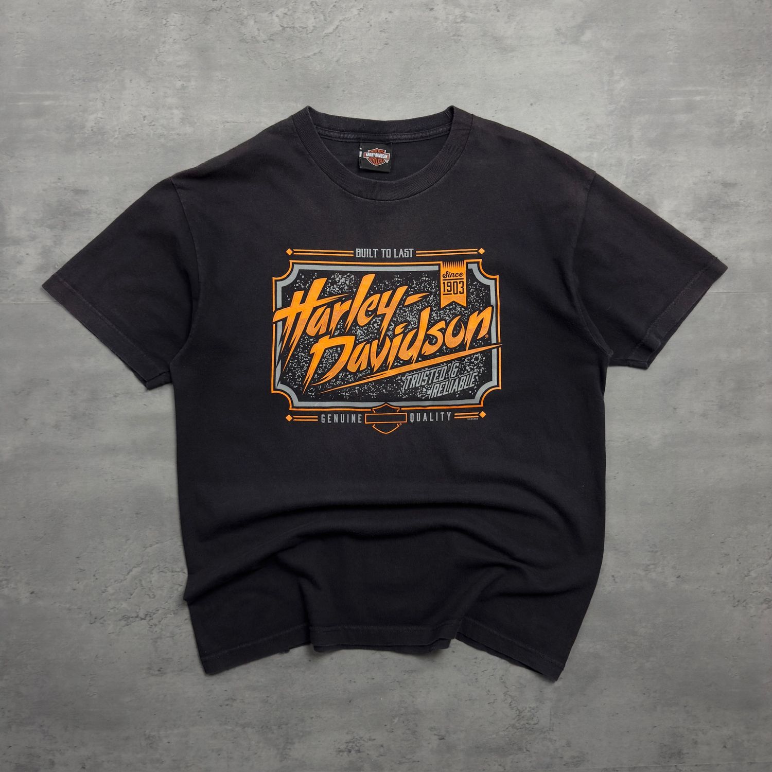 Black Harley Davidson Perugia T-shirt