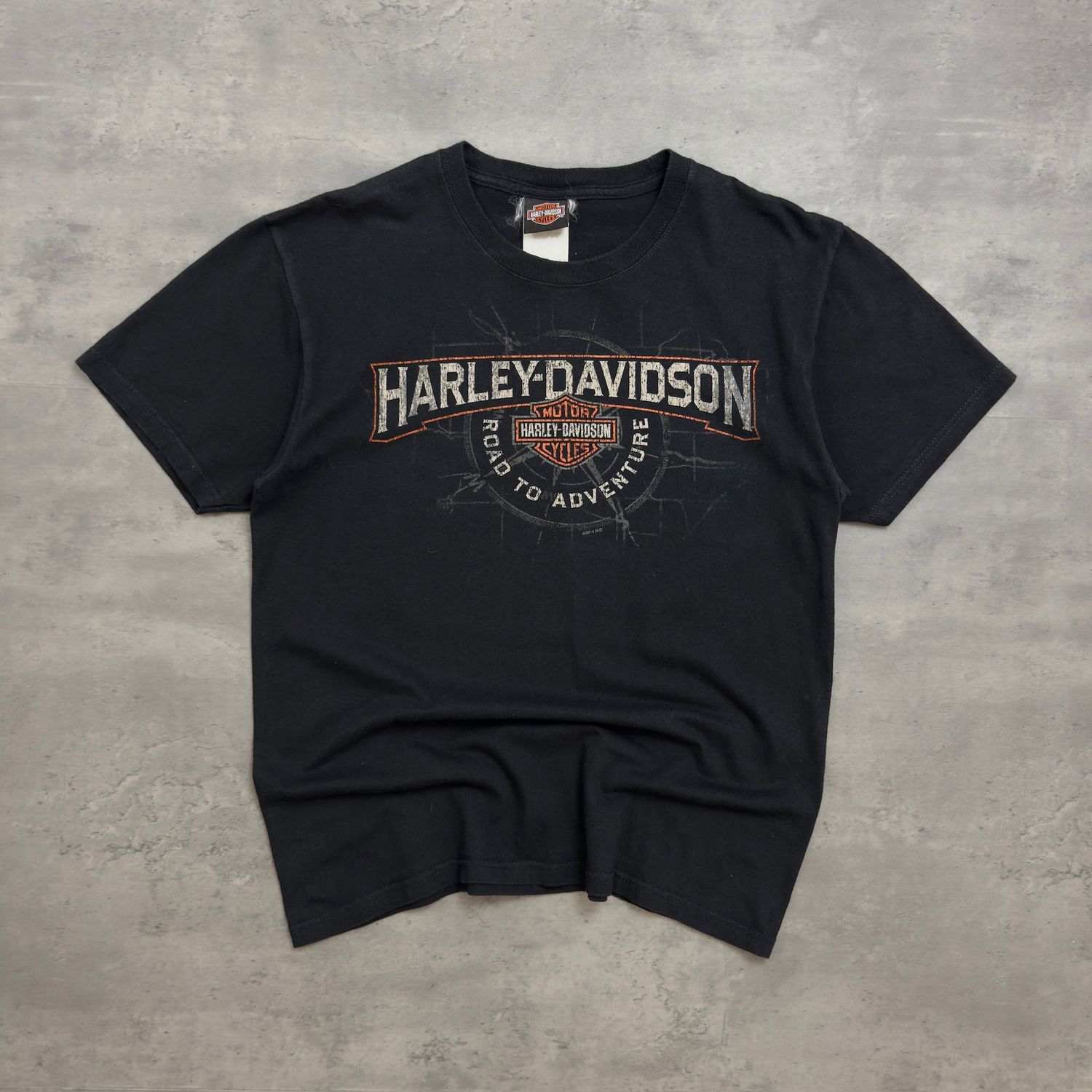 Black Harley Davidson Zagreb Croatia T-shirt
